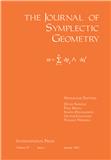 Journal of Symplectic Geometry《辛几何期刊》