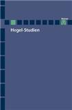 HEGEL-STUDIEN《黑格尔研究》