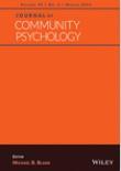 Journal of Community Psychology《社区心理学杂志》