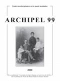 Archipel-Etudes interdisciplinaires sur le monde insulindien《群岛:印度岛屿跨学科研究》