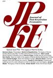 Journal of Post Keynesian Economics《后凯恩斯主义经济学杂志》