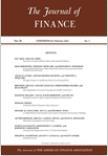 The Journal of Finance《金融杂志》