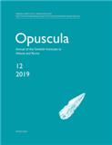 Opuscula-Annual of the Swedish Institutes at Athens and Rome《瑞典研究院雅典与罗马年刊》