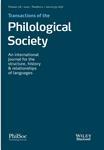 Transactions of the Philological Society《语义学学会汇刊》