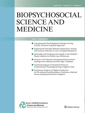 Biopsychosocial Science and Medicine《生物心理社会科学与医学》（原：Psychosomatic Medicine）