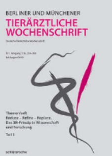 Berliner und Münchener Tierärztliche Wochenschrift（或：BERLINER UND MUNCHENER TIERARZTLICHE WOCHENSCHRIFT）《柏林与慕尼黑兽医周刊》