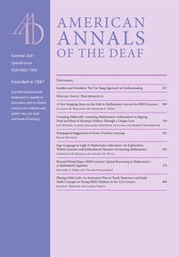 American Annals of the Deaf《美国聋人纪事》