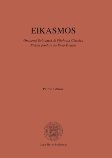 EIKASMOS-Quaderni Bolognesi di Filologia Classica