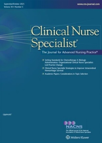 Clinical Nurse Specialist《临床护理专家》