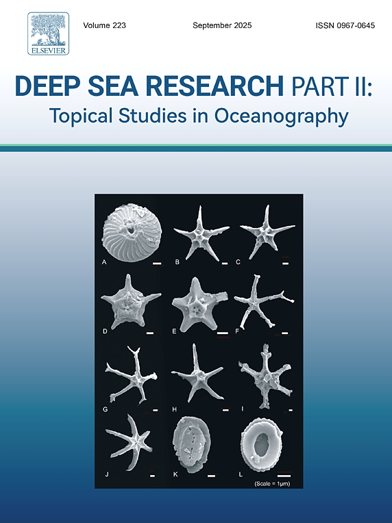 Deep Sea Research Part II: Topical Studies in Oceanography（或：Deep-Sea Research Part II-Topical Studies in Oceanography）《深海研究第二辑:海洋学专题研究》