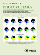 IEEE Journal of Photovoltaics《IEE光电杂志》