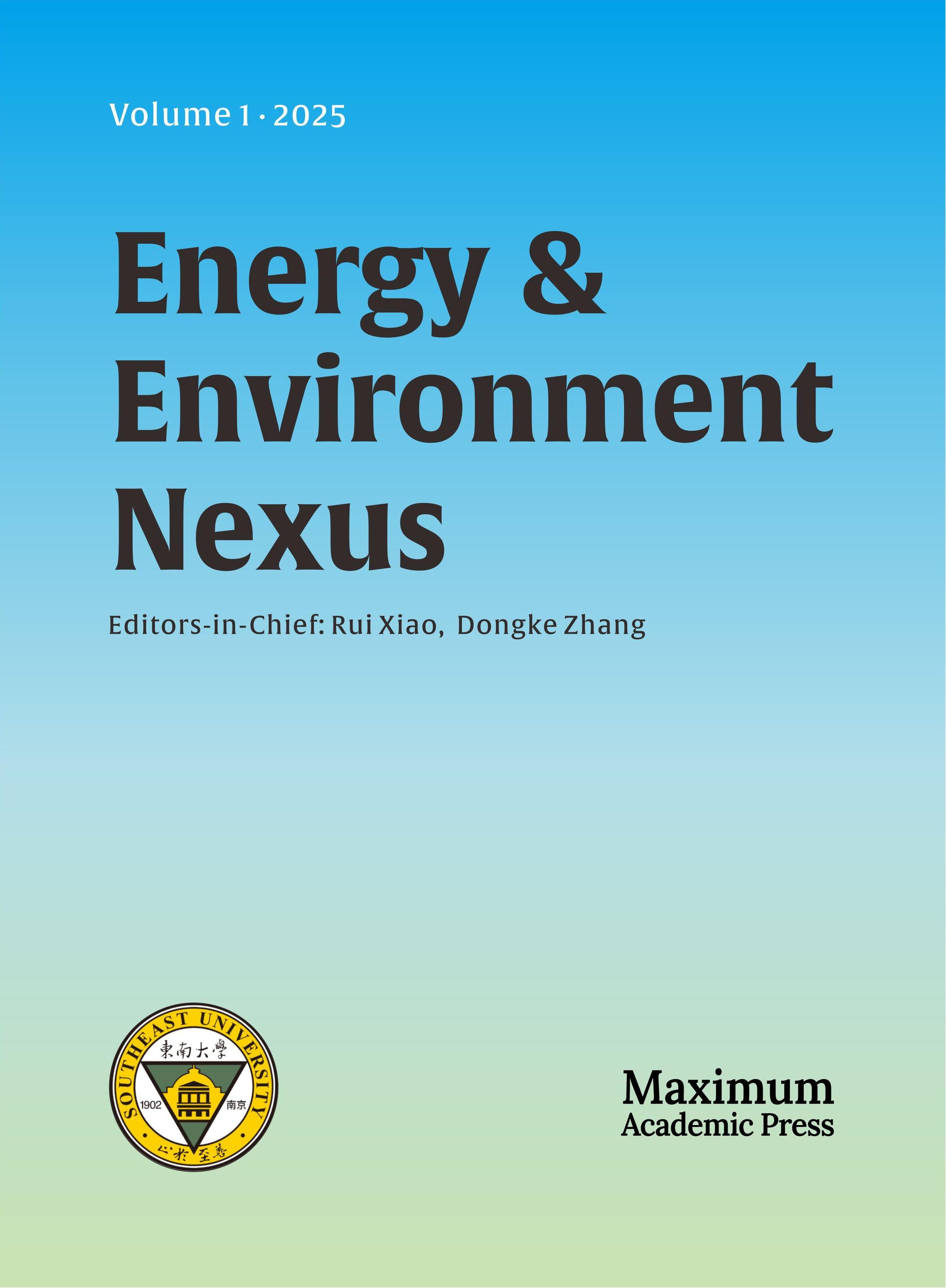 Energy & Environment Nexus（国际刊号）（2025-2027年不收版面费审稿费）