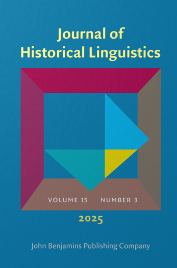 历史语言学杂志（英文）（Journal of Historical Linguistics）（国际刊号）