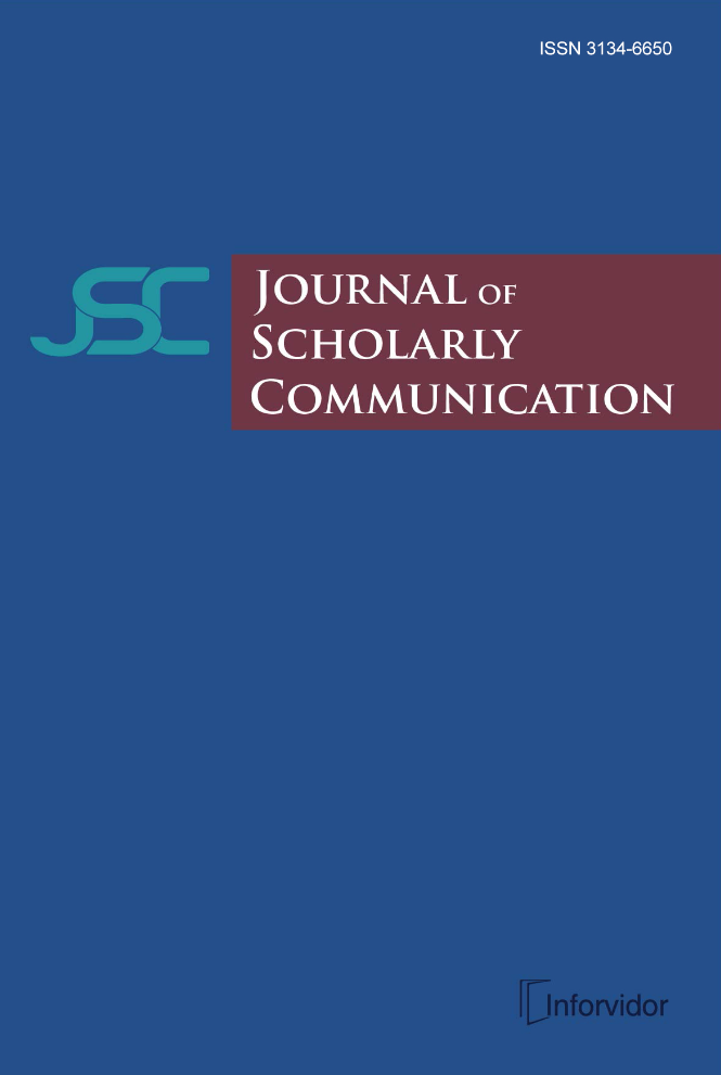 学术传播杂志（英文）（Journal of Scholarly Communication）（国际刊号）（OA期刊）（2027年年底免收版面费审稿费）