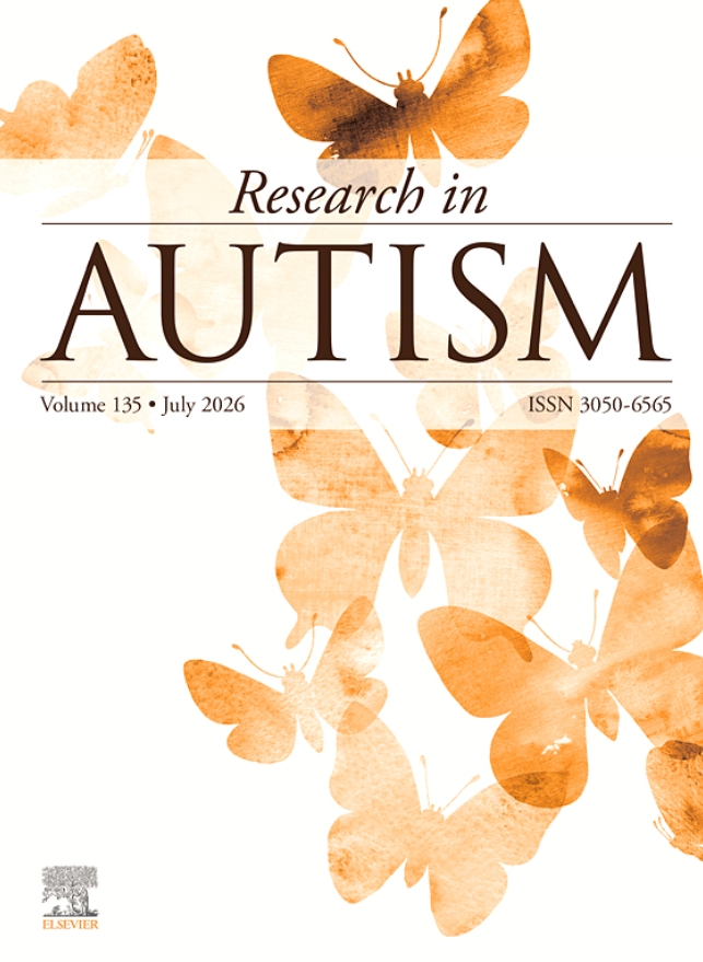 Research in Autism《自闭症研究》（原：Research in Autism Spectrum Disorders）