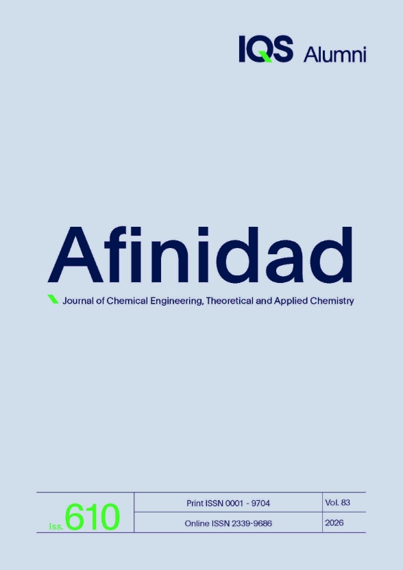 Afinidad《AFINIDAD:化学工程、理论与应用化学杂志》