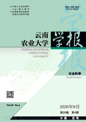 云南农业大学学报（社会科学版）