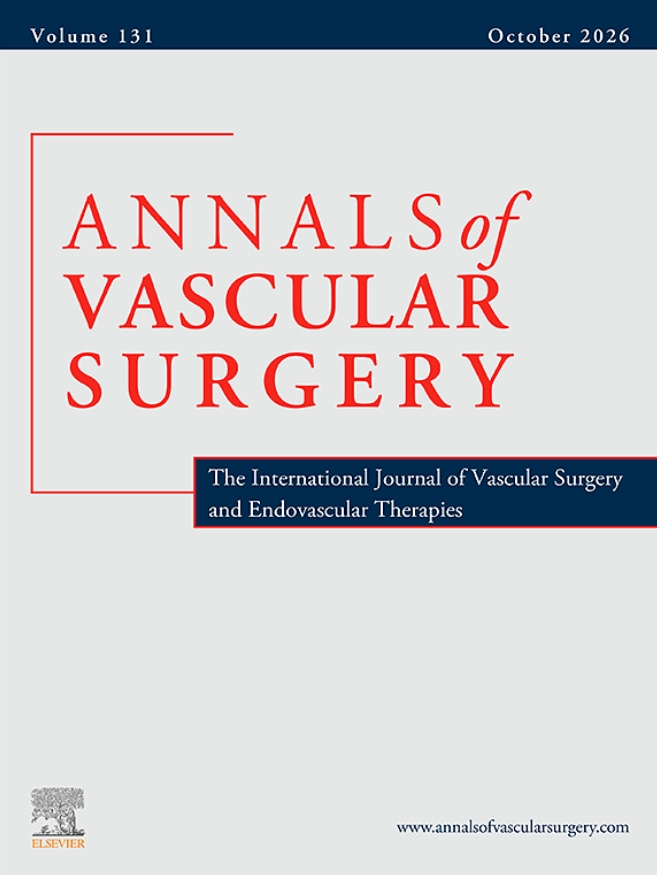 Annals of Vascular Surgery《血管外科年鉴》