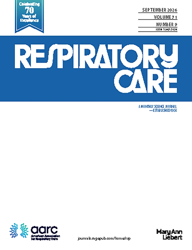 Respiratory Care《呼吸治疗》