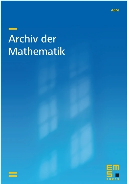 Archiv der Mathematik《数学文献》