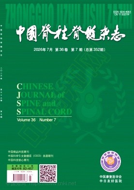 中国脊柱脊髓杂志