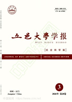 五邑大学学报（社会科学版）（不收版面费审稿费）