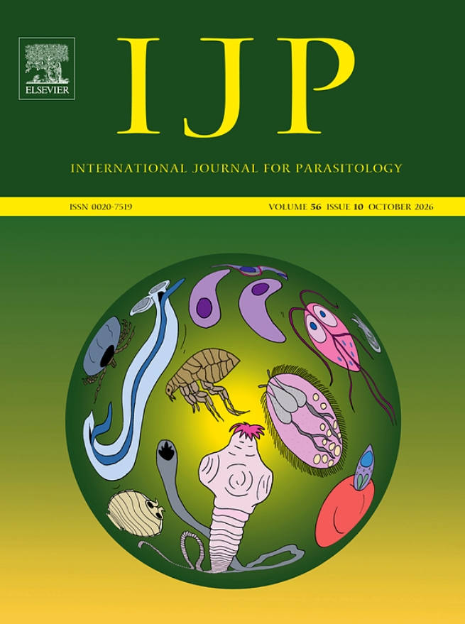 International Journal for Parasitology《国际寄生虫学杂志》